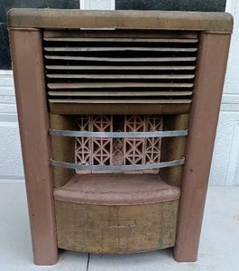 lot 53 image: Vintage Sears & Roebuck Gas Heater