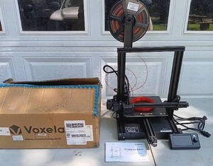 lot 81 image: Voxelab Aquila 3D Printer with Extra Fillament and Original Box---Check this out