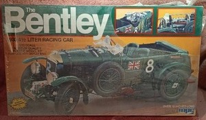 lot 106 image: MPC The Bentley 1930 4 12 Liter Racing Car 112 Scale in Original Packaging