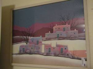 lot 28 image: Framed art by Dorothy Drum size 30x24