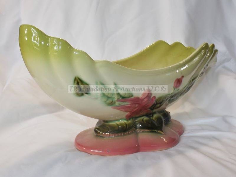 lot 30 image: Vintage Hull Woodland Hi-Gloss Console Bowl