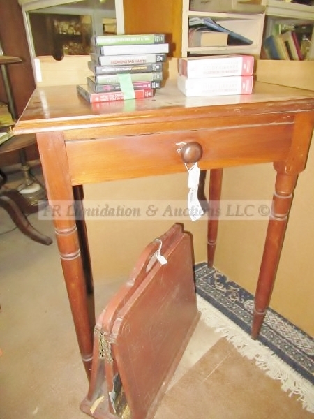 lot 160 image: Mid century occasional table and more