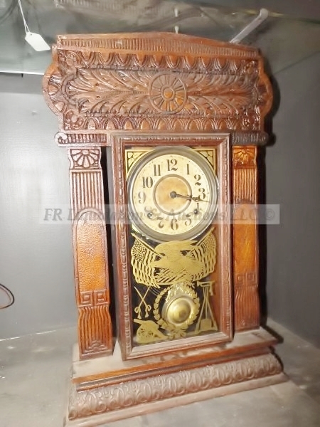 lot 117 image: Antique Ingraham company mantle clock