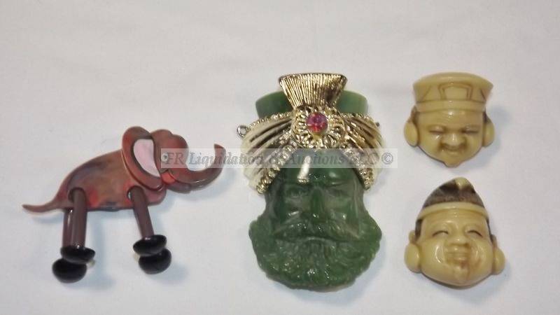 lot 805 image: Vintage Turban Jewelry Frontispiece