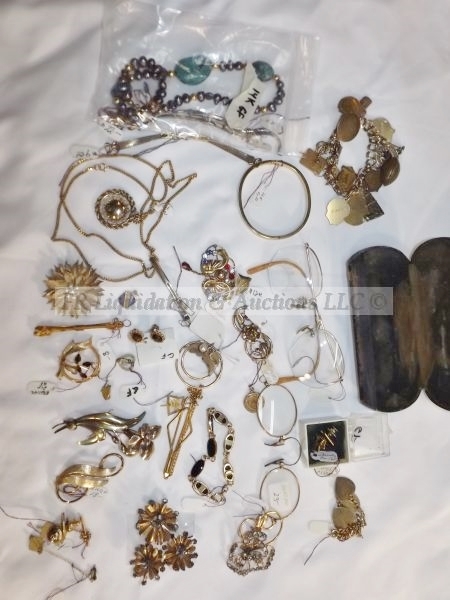 lot 469 image: 12K and 14K Gold Filled jewelry