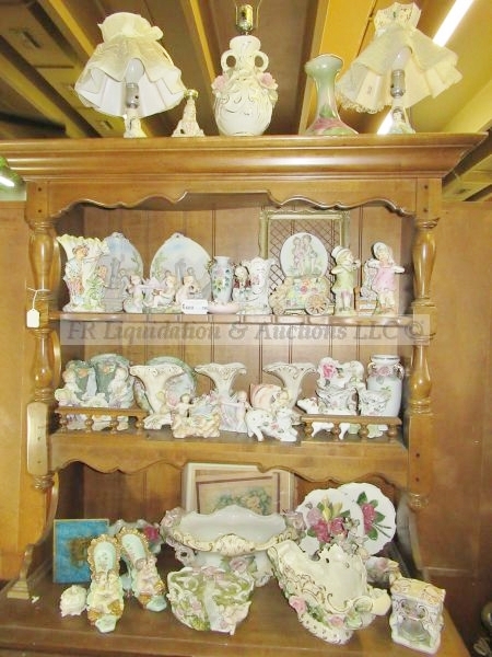 lot 196 image: Entire contents of cabinet