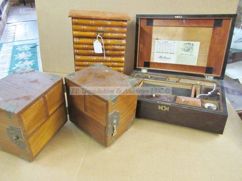 lot 292 image: Unique boxes