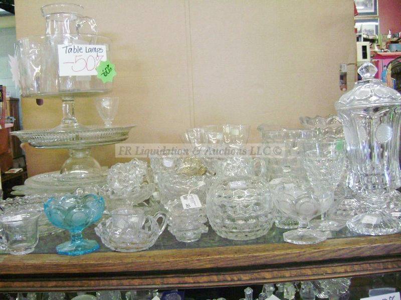 lot 303 image: Fostoria glassware
