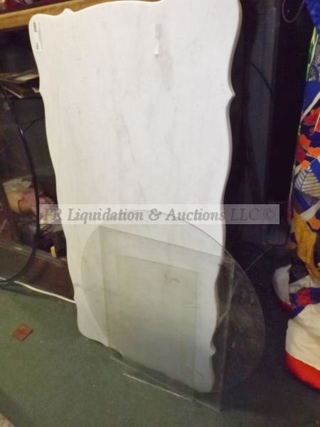 lot 766 image: Large marble slab