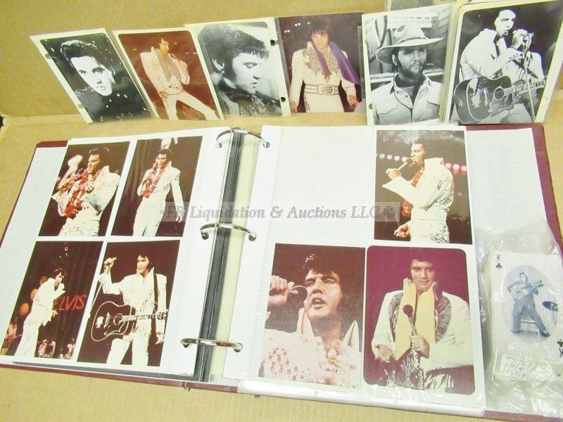 lot 734 image: Genuine Elvis Presley photographs and more