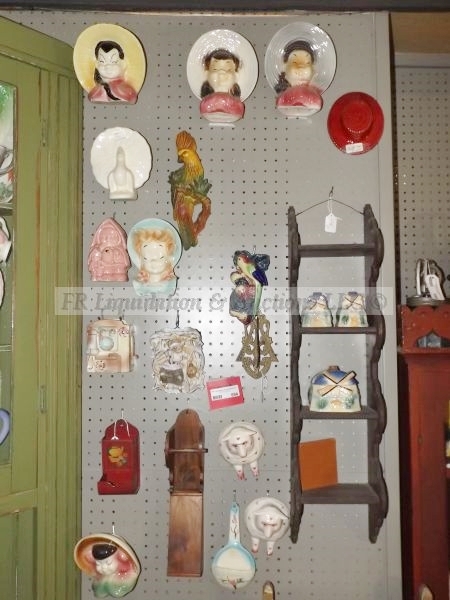 lot 694 image: Mid century ceramic wall art