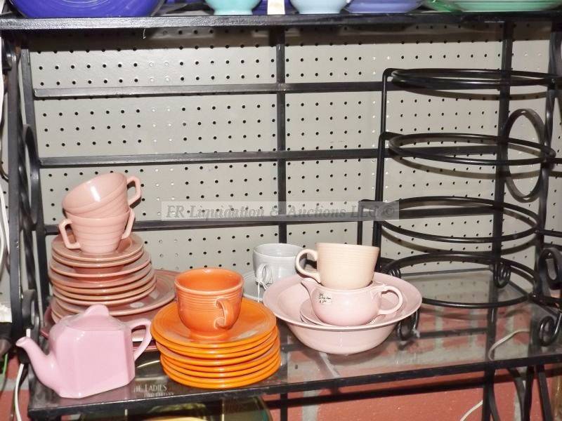 lot 681 image: Vintage Fiesta ware