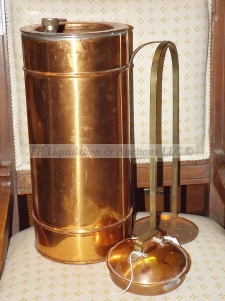 lot 319 image: Vintage copper wine chiller