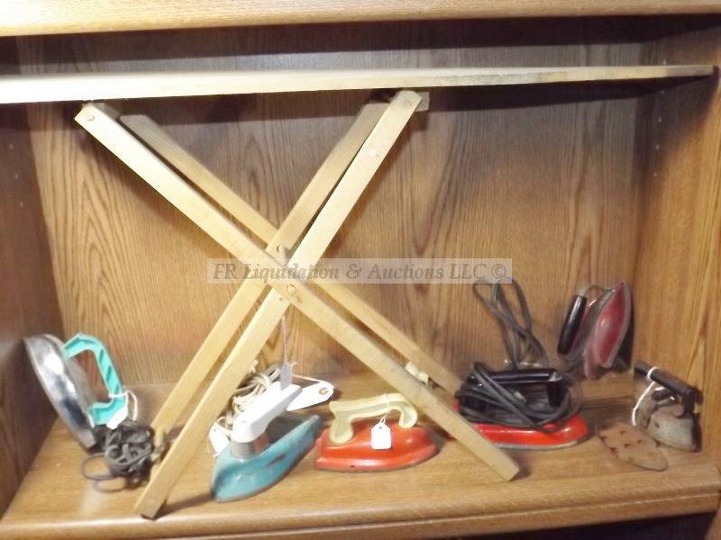 lot 653 image: Toy irons and boards