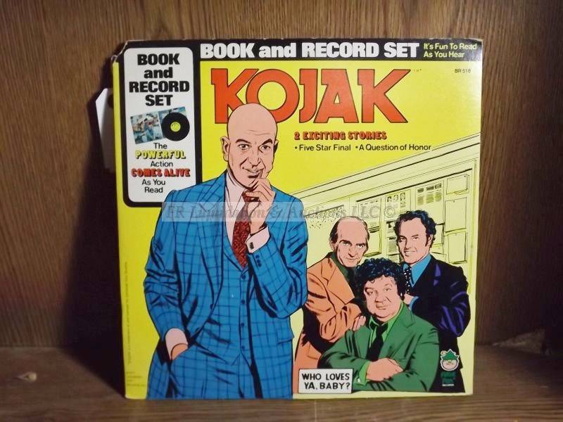 lot 637 image: Classic 1970s Kojak book & record set