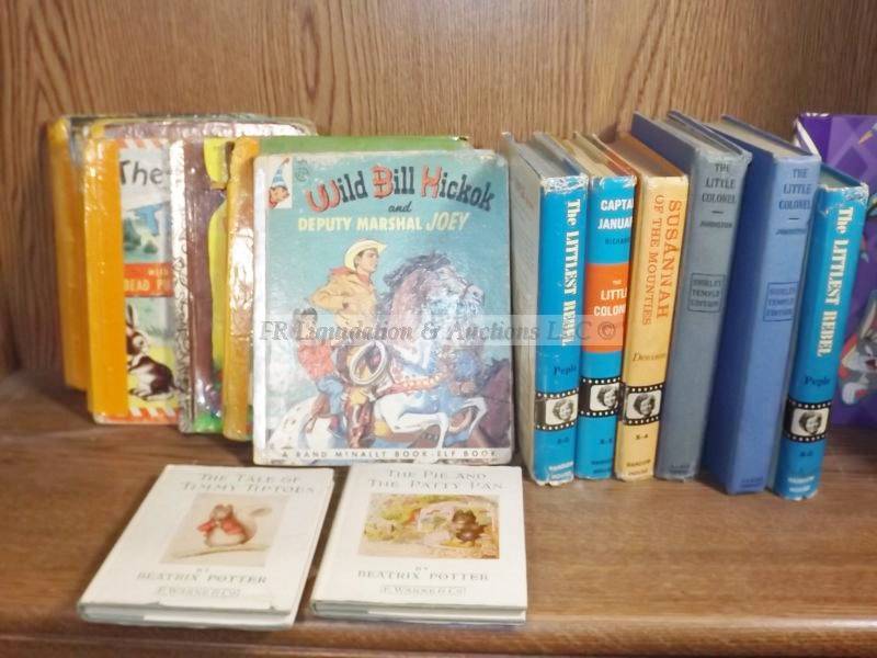 lot 633 image: Vintage childrens books and more