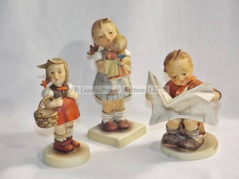 lot 619 image: Goebel Hummel figurines