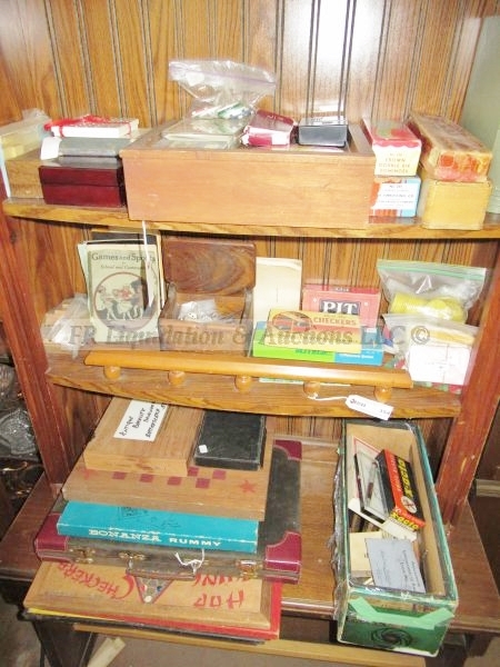 lot 353 image: Board games, card games