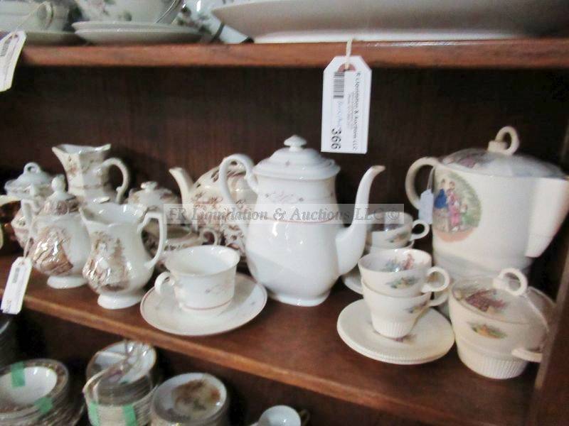 lot 370 image: Ceramic selection including Royal Staffordshire
