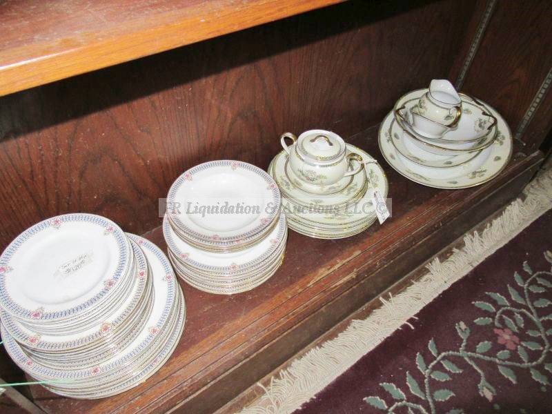 lot 372 image: Ceramic selection including C. Ahrenfeldt