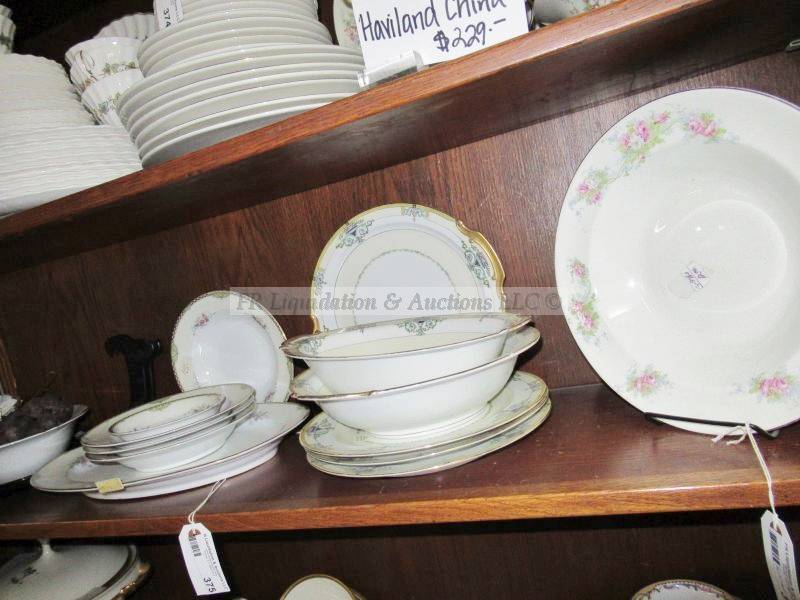 lot 375 image: Various ceramic dishware