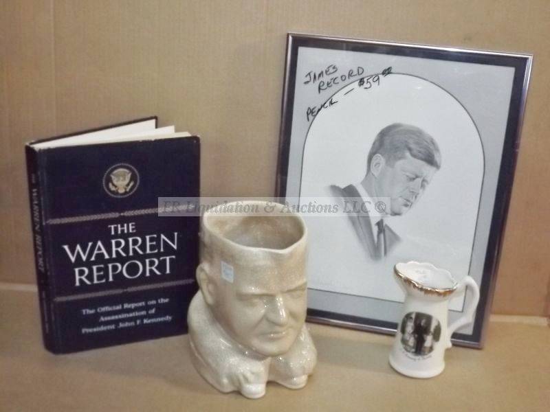 lot 601 image: JFK memorabilia