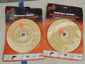 lot 361 image: Buffing wheel  NIP x 2