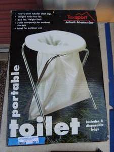lot 381 image: Portable toilet