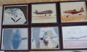lot 387 image: 6 photos of military planes incl midair refueling   8 x 10