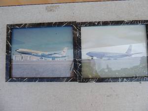lot 388 image: Framed Air Force 1 photos QTY 2