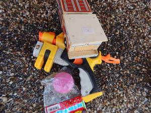 lot 400 image: Misc. small toys