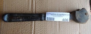 lot 406 image: STEEL Leather wheeled marker