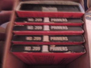 lot 432 image: FEDERAL PRIMERS - SHOTGUN 209 2 TRAYS OF 100  &  209A 1 TRAY OF 100