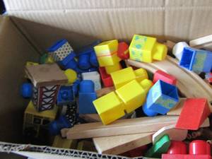 lot 74 image: wooden blocks for kids