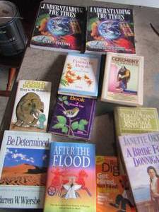 lot 96 image: large book lot fiction and action - various authors
