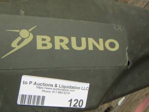 lot 120 image: Bruno lift unknown condition