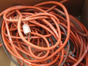 lot 123 image: extension cords