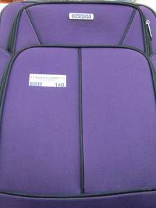 lot 140 image: Purple American suitcase