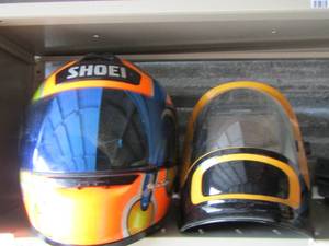 lot 175 image: welding helmet - motorcycle helmet