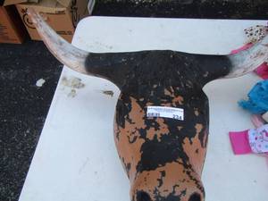 lot 234 image: Plastic ROPING STEER HEAD