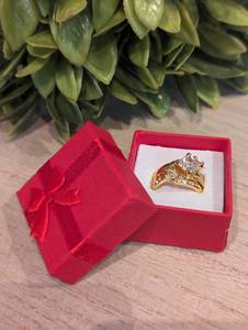 lot 56 image: NEW -  My Trio Loujin 3 Piece Wedding Band Set (Size 7)