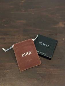 lot 78 image: NEW - 2 Piece Set BNQL Angel Keychain and IEFWELL Handmade Intiial C Jewelry Piece