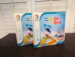 lot 86 image: NEW - Set of 2 SmartGames Color Code