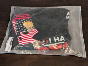 lot 109 image: NEW - Trump Supporter Shirt and Socks