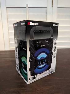 lot 123 image: NEW - MiGear 2Boom Portable Wireless Speaker