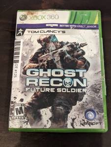 lot 125 image: XBOX 360 Ghost Recon Future Soldier