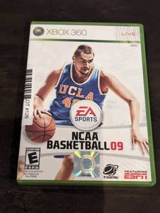 lot 126 image: XBOX 360 EA Sports NCAA Basketball 09