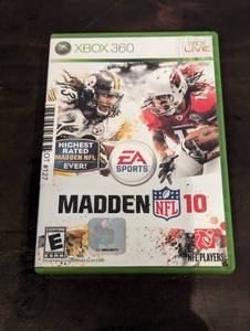 lot 127 image: XBOX 360 EA Sports Madden NFL 10