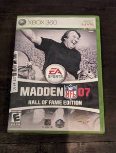 lot 130 image: XBOX 360 EA Sports Madden NFL 07