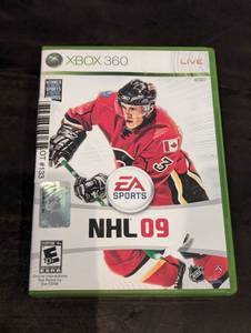 lot 133 image: XBOX 360 EA Sports NHL 09